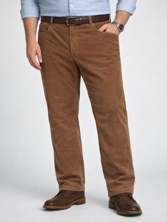 Brooks Brothers Other - Brooks Brothers Brown Corduroy Pants Mens 40x30 Straight Classic Cotton Stretch